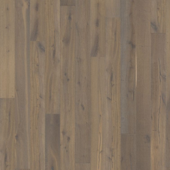 Паркетная доска Karelia Impressio Oak Story 187 Smoked Charcoal Grey 5G (2420x187x15 мм)